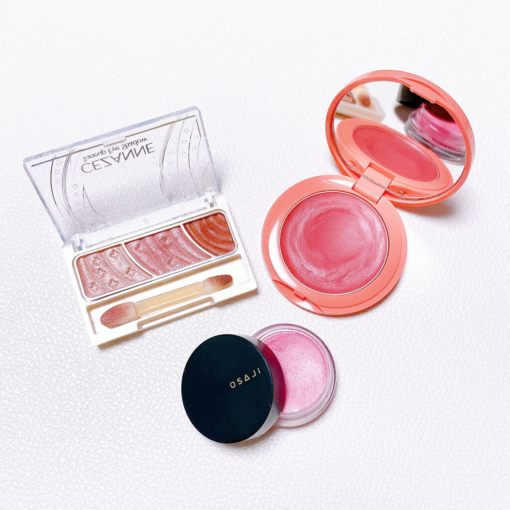 N by ONLY MINERALS ミネラルソリッドチーク コンプリート 03 TOMOSHIBI/ONLY MINERALS/ジェル・クリームチークを使ったクチコミ（1枚目）