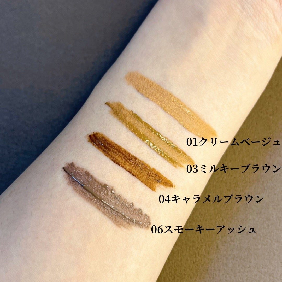 ブロウインク 3D スタイリングジェル/MAYBELLINE NEW YORK/眉マスカラを使ったクチコミ(3枚目)