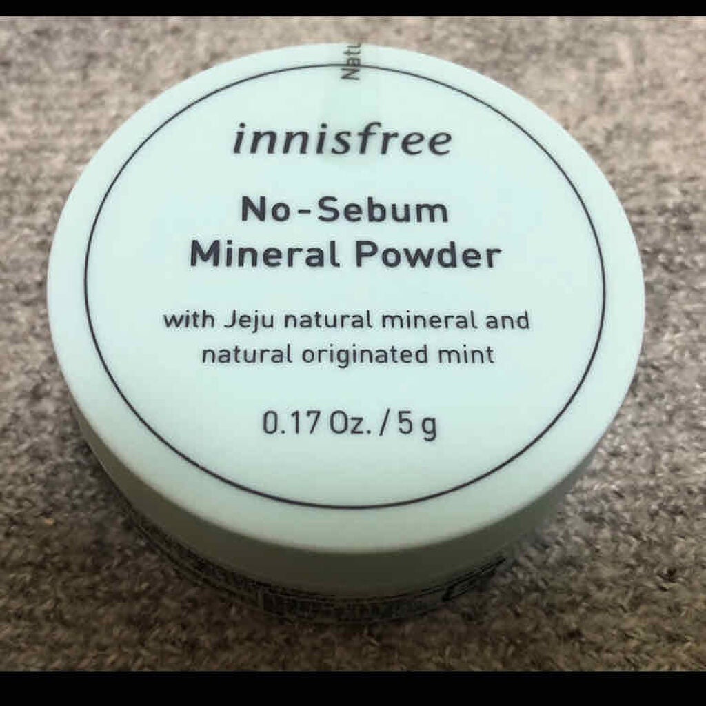 ノーセバム ミネラルパウダー/innisfree/ルースパウダーを使ったクチコミ(1枚目)