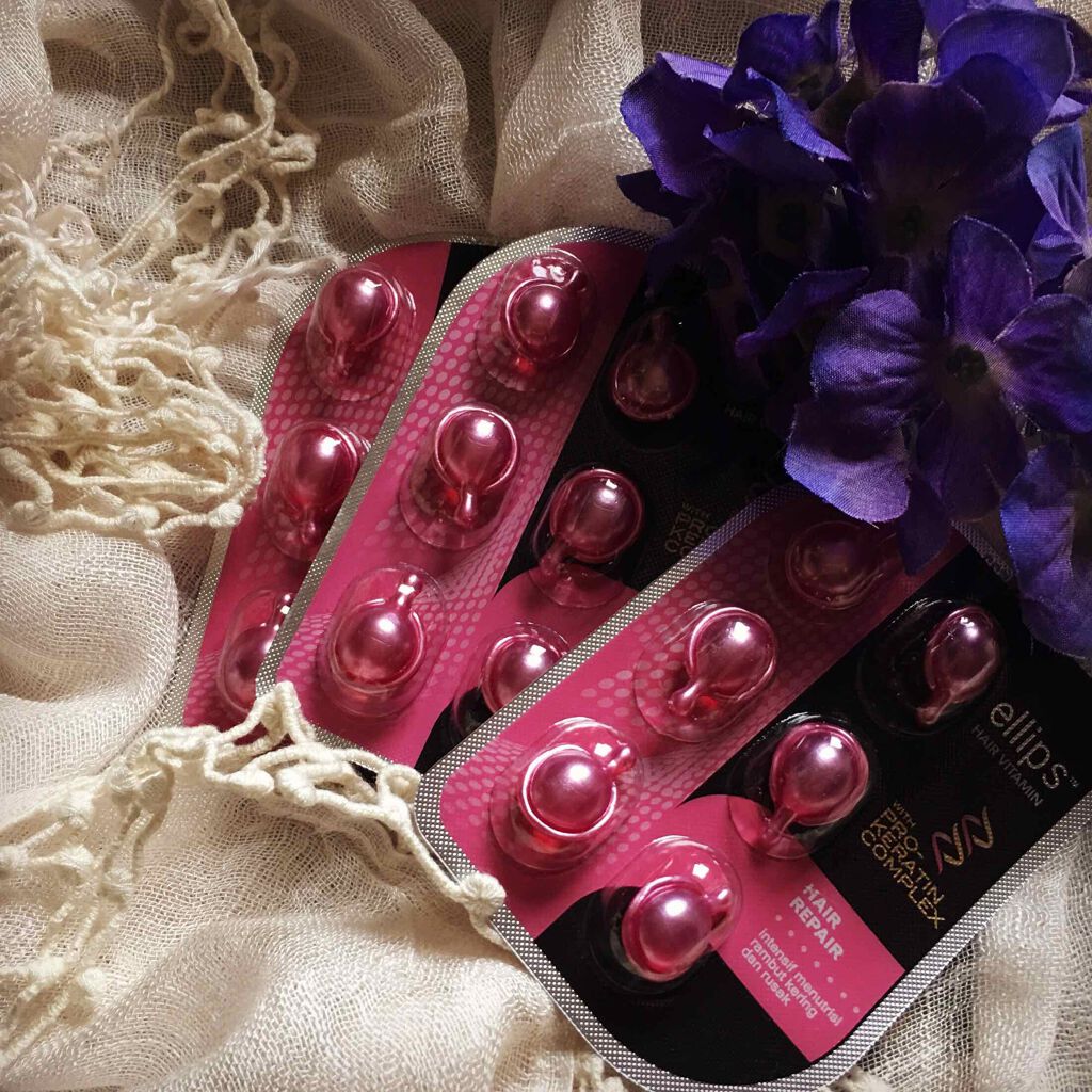 ヘアーオイル【トリートメント】/ellips/ヘアオイルを使ったクチコミ(1枚目)