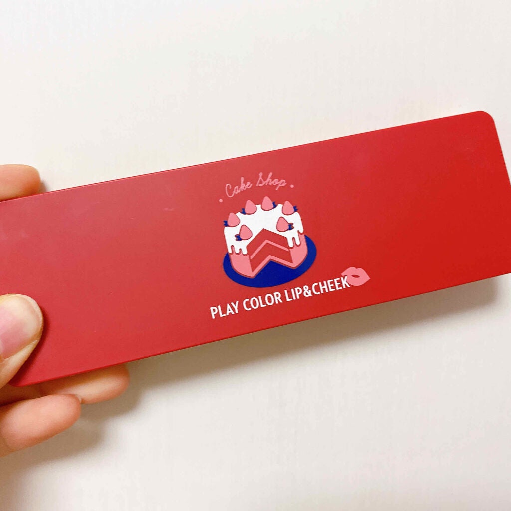 プレイカラーリップ&チーク/ETUDE/口紅を使ったクチコミ(3枚目)