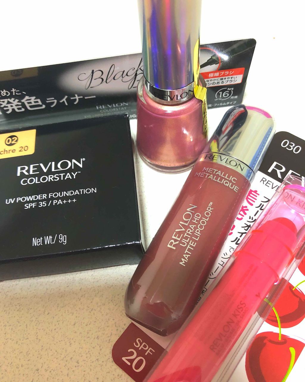 ラッキーバッグ 2019/REVLON/メイクアップキットを使ったクチコミ（1枚目）