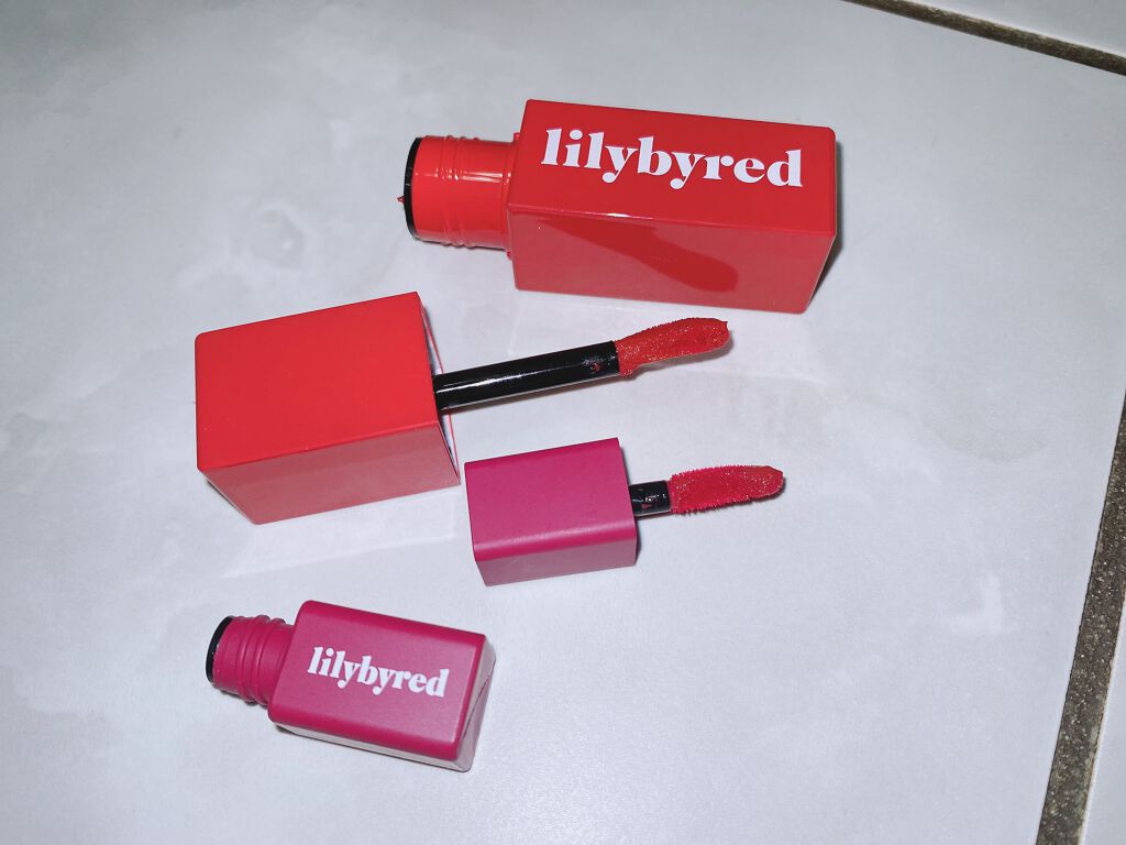 ブラッディライアー コーティングティント/lilybyred/リップティントを使ったクチコミ（1枚目）