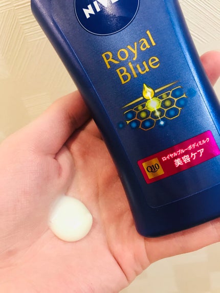 ニベア ロイヤルブルーボディミルク 美容ケア/ニベア/ボディミルクを使ったクチコミ(1枚目)