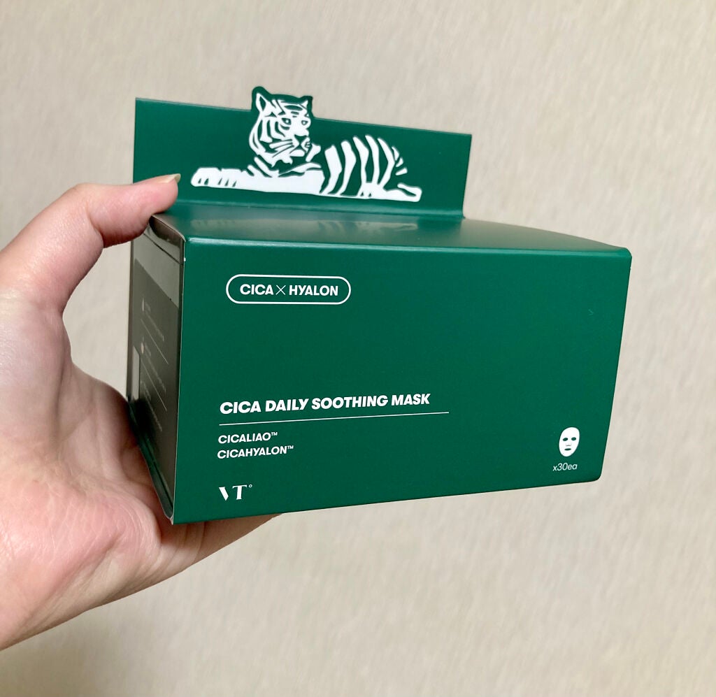 CICA デイリースージングマスク/VT/シートマスク・パックを使ったクチコミ(1枚目)