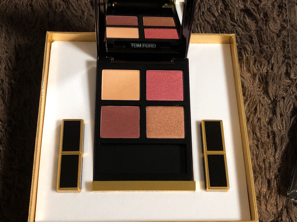 アイ カラー クォード 06 バーニッシュド アンバー/TOM FORD BEAUTY/アイシャドウパレットを使ったクチコミ（1枚目）