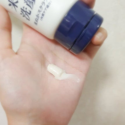 江戸こすめ 米ぬか洗顔/ロゼット/洗顔フォームを使ったクチコミ(2枚目)