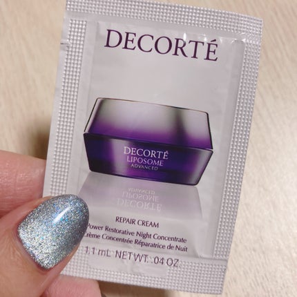 リポソーム アドバンスト リペアクリーム/DECORTÉ/フェイスクリームを使ったクチコミ(1枚目)