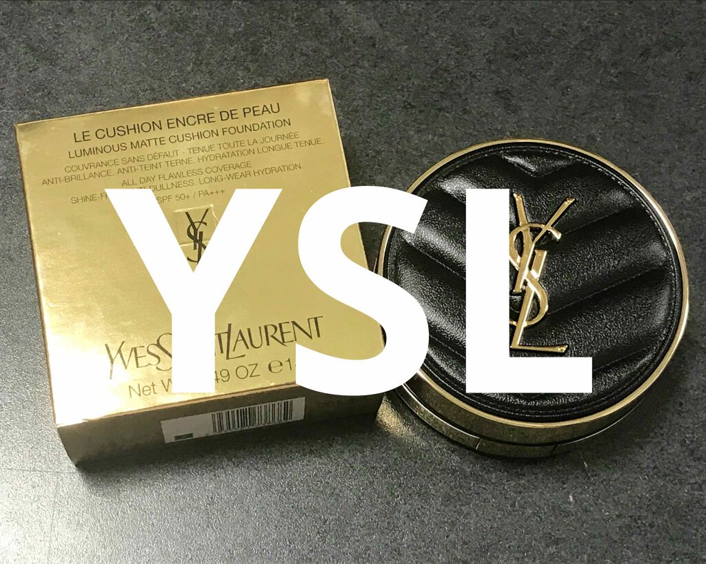 アンクル ド ポー ルクッションN/YVES SAINT LAURENT BEAUTE/クッションファンデーションを使ったクチコミ(1枚目)