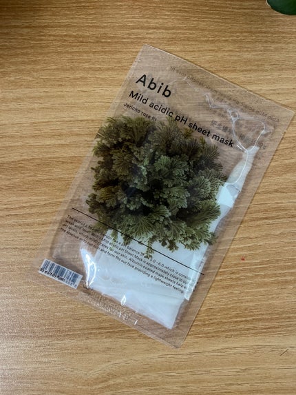 弱酸性PHシートマスク 復活草フィット/Abib /シートマスク・パックを使ったクチコミ(4枚目)