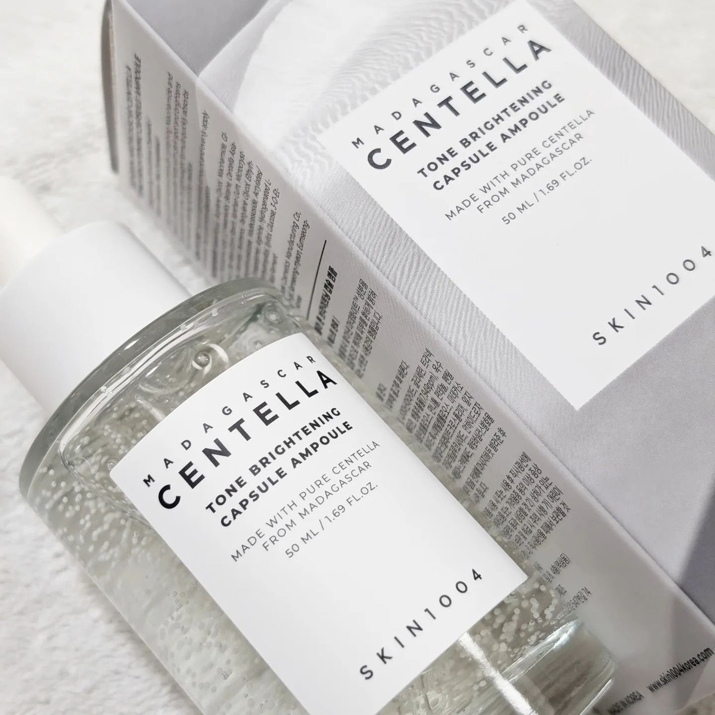 トーンブライトニング カプセルアンプル/SKIN1004/美容液を使ったクチコミ(5枚目)