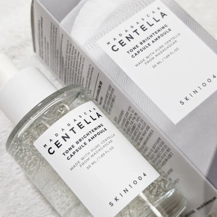 トーンブライトニング カプセルアンプル/SKIN1004/美容液を使ったクチコミ(5枚目)