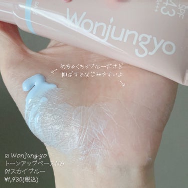 ウォンジョンヨ トーンアップベース NA/Wonjungyo/化粧下地を使ったクチコミ（2枚目）