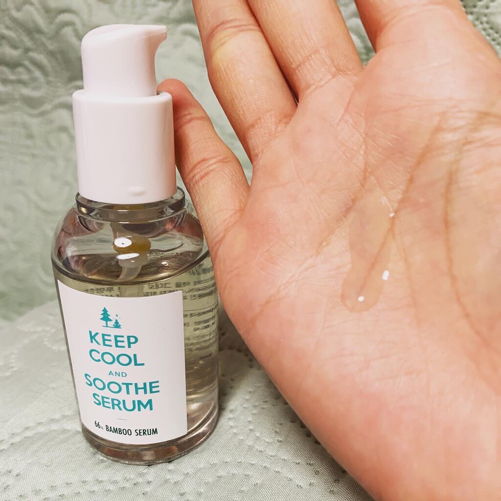 スードバンブーセラム/KEEP COOL/美容液を使ったクチコミ（2枚目）