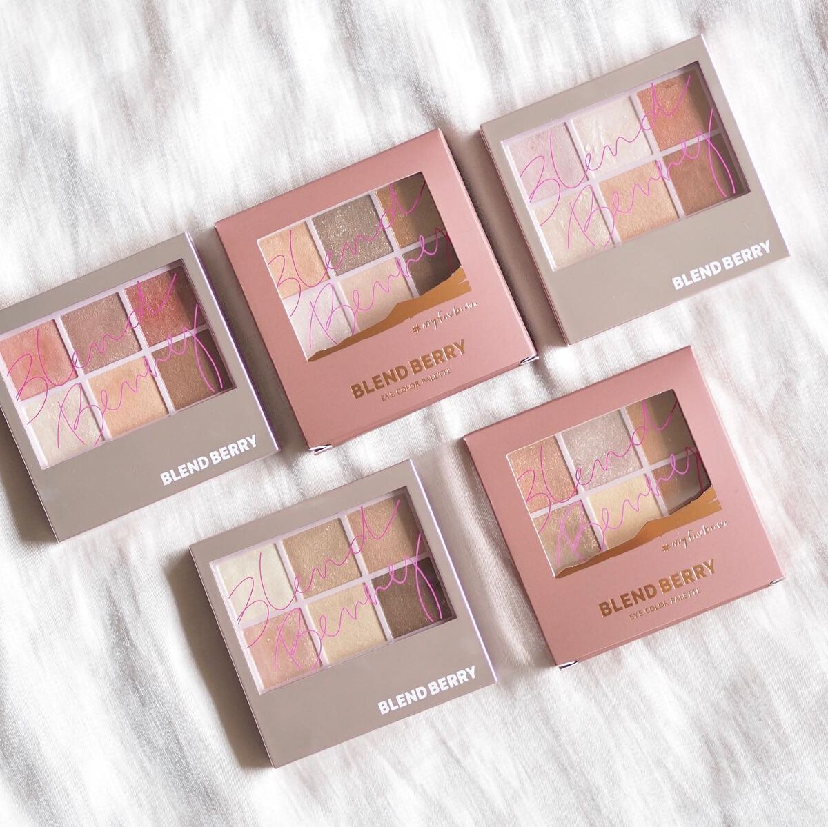 オーラクリエイション/BLEND BERRY/アイシャドウパレットを使ったクチコミ(5枚目)