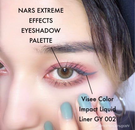 カラーインパクト リキッドライナー/Visée/リキッドアイライナーを使ったクチコミ(1枚目)