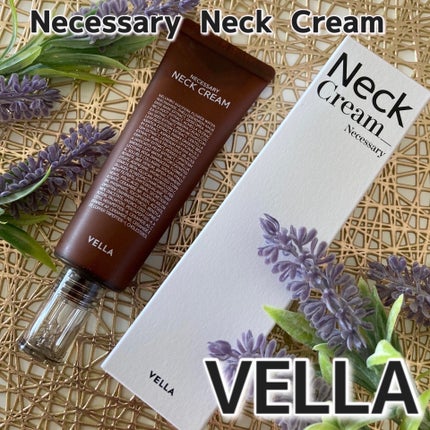 ネセサリーネッククリーム チューブタイプ/VELLA/ネック・デコルテケアを使ったクチコミ(1枚目)