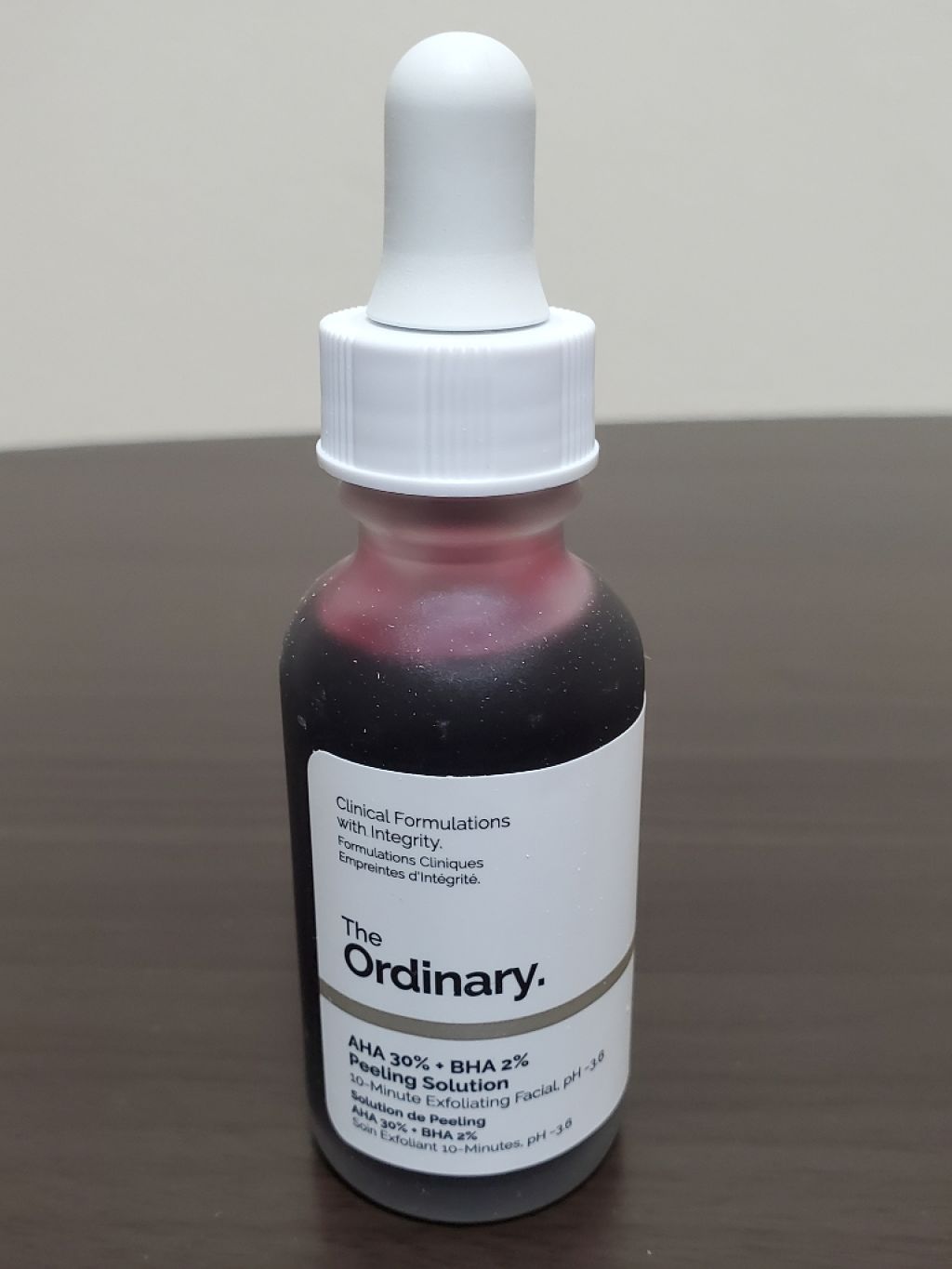 AHA 30% + BHA 2% Peeling Solution/The Ordinary/ピーリングを使ったクチコミ（2枚目）