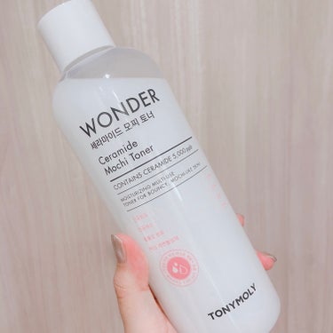 Wonder Ceramide Mochi Toner（トニーモリーワンダーCモチトナー）/TONYMOLY/化粧水を使ったクチコミ（2枚目）