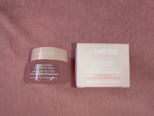 バウンシーアイスリーピングマスク/LANEIGE/アイケア・アイクリームを使ったクチコミ（2枚目）