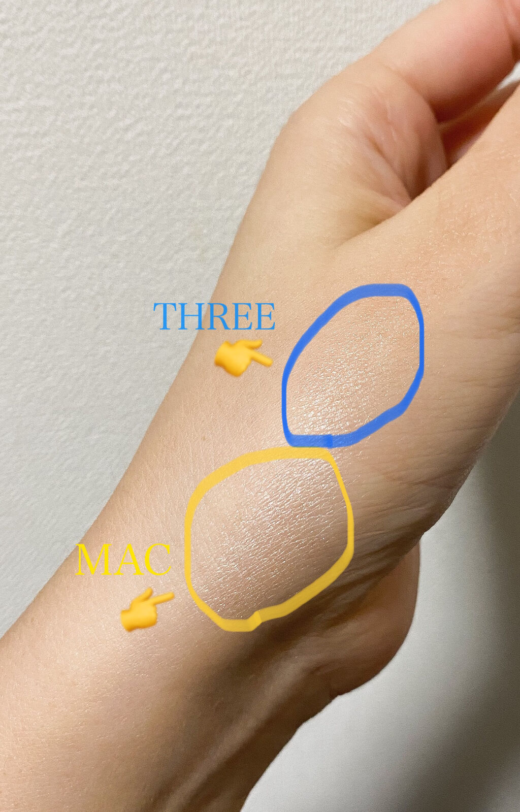 THREE シマリング グロー デュオ/THREE/クリームハイライトを使ったクチコミ（2枚目）