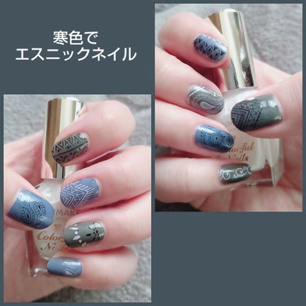 ネイルスタンプ/キャンドゥ/ネイル用品を使ったクチコミ(1枚目)