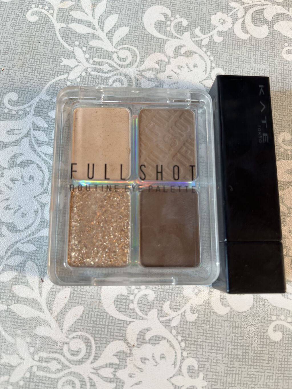 フルショット ルーティーン アイパレット BR01 Naughty Chip/A’pieu/アイシャドウパレットを使ったクチコミ（1枚目）