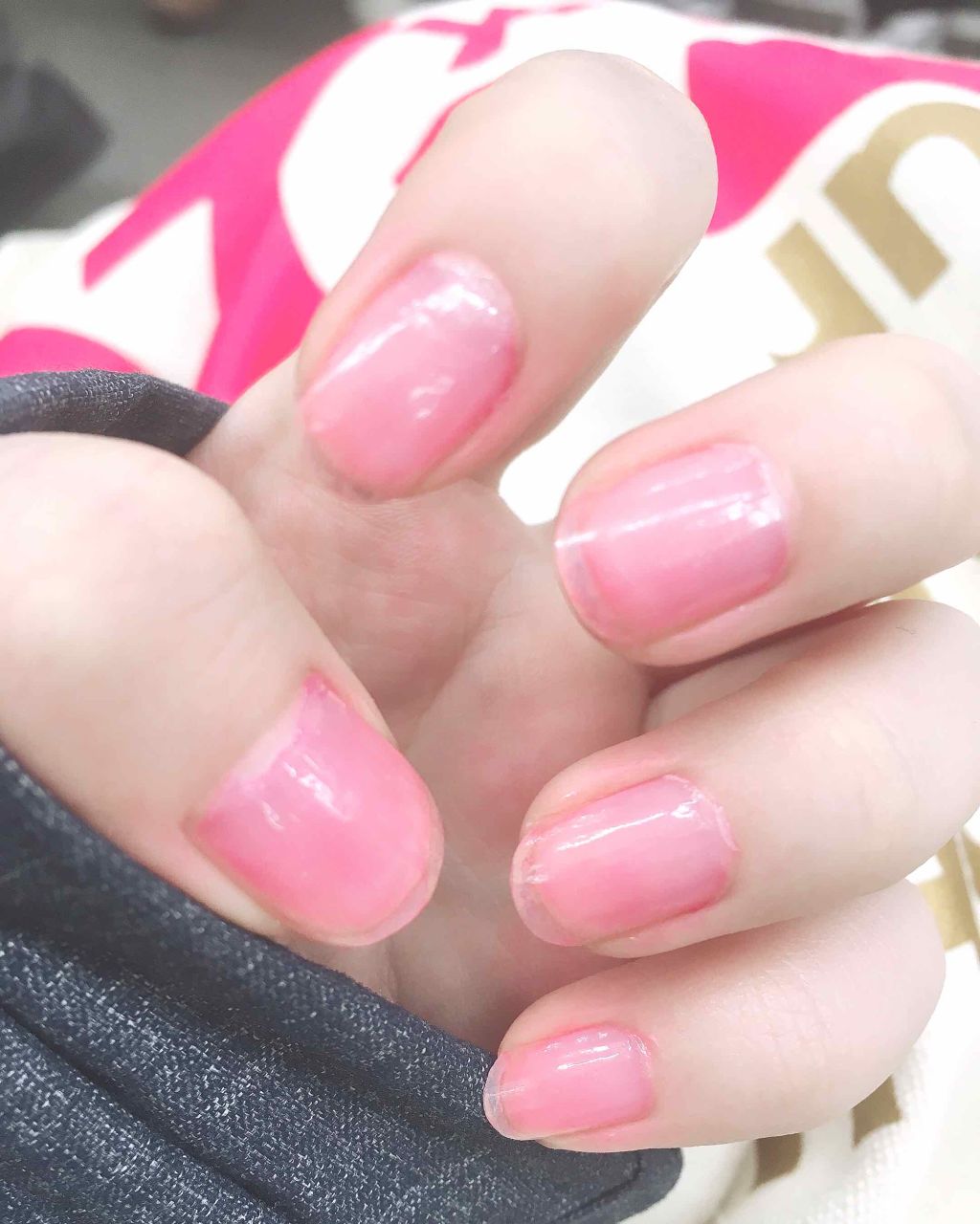 グロッシーコート/スキューズミー/オールインワンネイルを使ったクチコミ（3枚目）