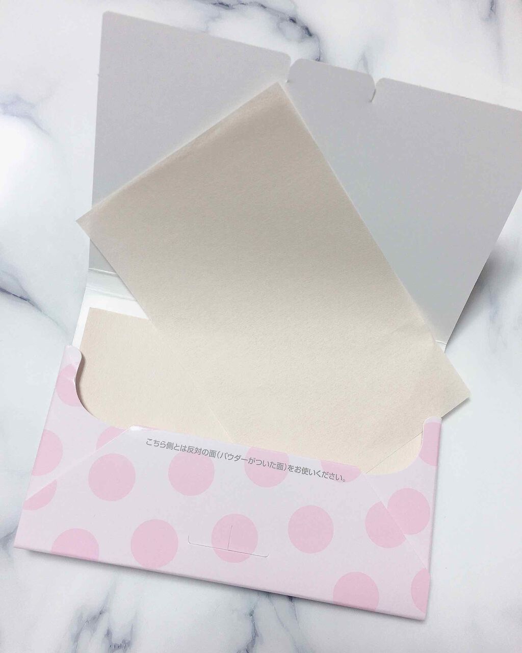 ふすま on LIPS 「クリアラスト お直し紙ファンデ 50枚入650円SPF40 P..」(2枚目)