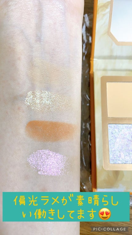 Venus Marble アイシャドウキャットシリーズ/Venus Marble/アイシャドウパレットを使ったクチコミ(4枚目)