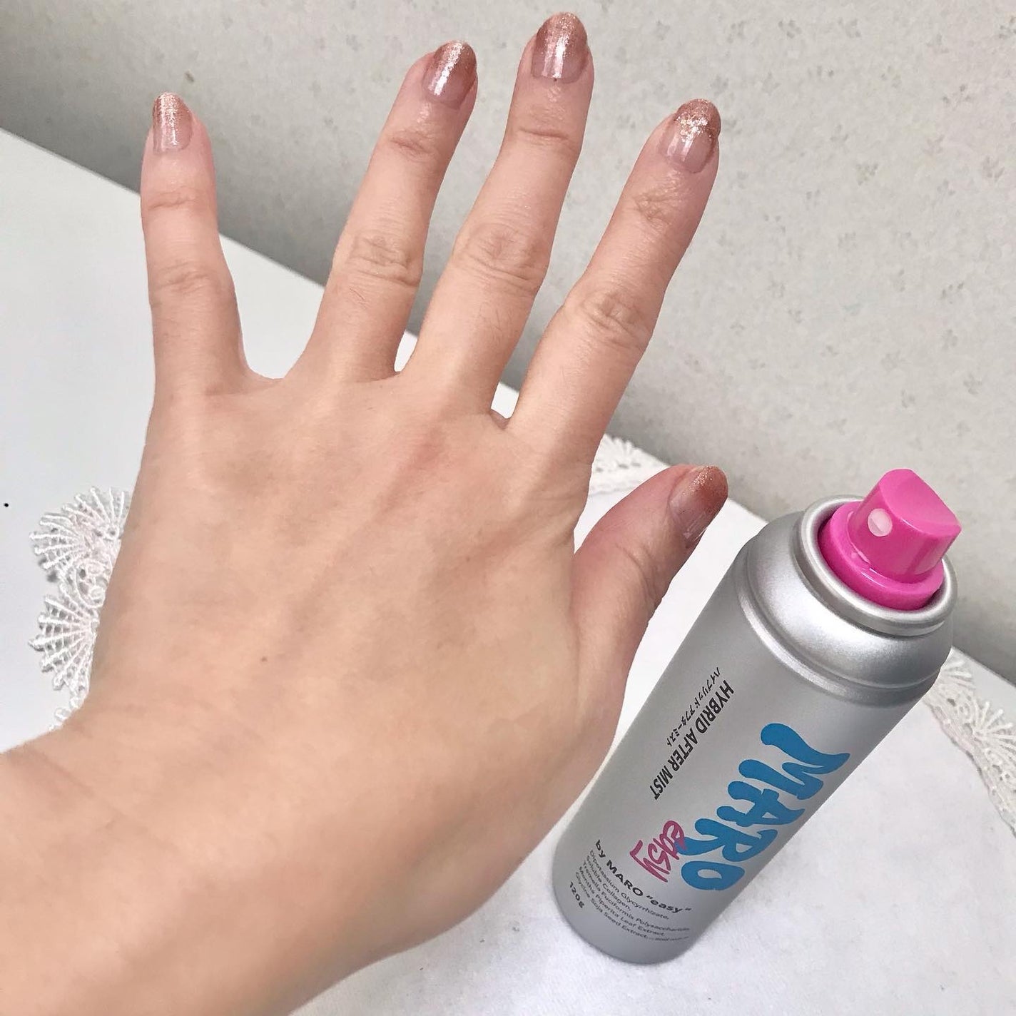 easy 薬用 ハイブリッド アフターミスト シトラスウッドの香り/MARO/ミスト状化粧水を使ったクチコミ(3枚目)