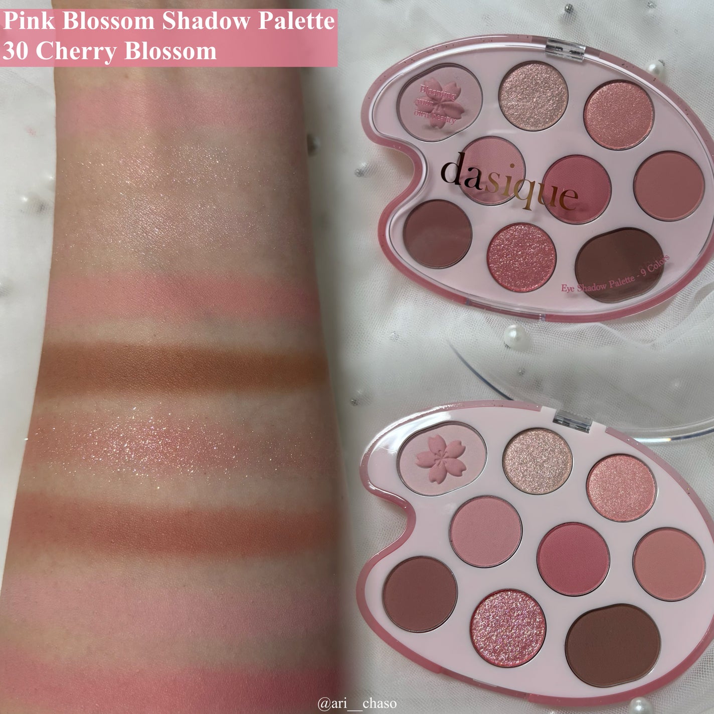 シャドウパレット/dasique/アイシャドウパレットを使ったクチコミ(2枚目)