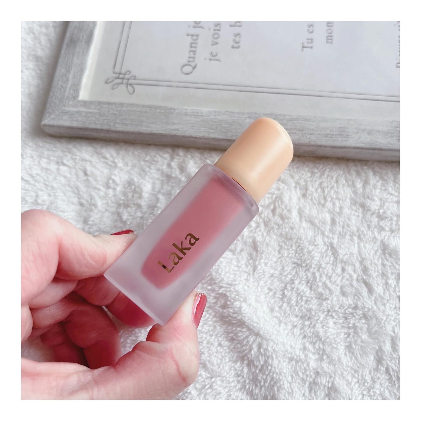 フルーティーグラムティント/Laka/リップティントを使ったクチコミ(6枚目)