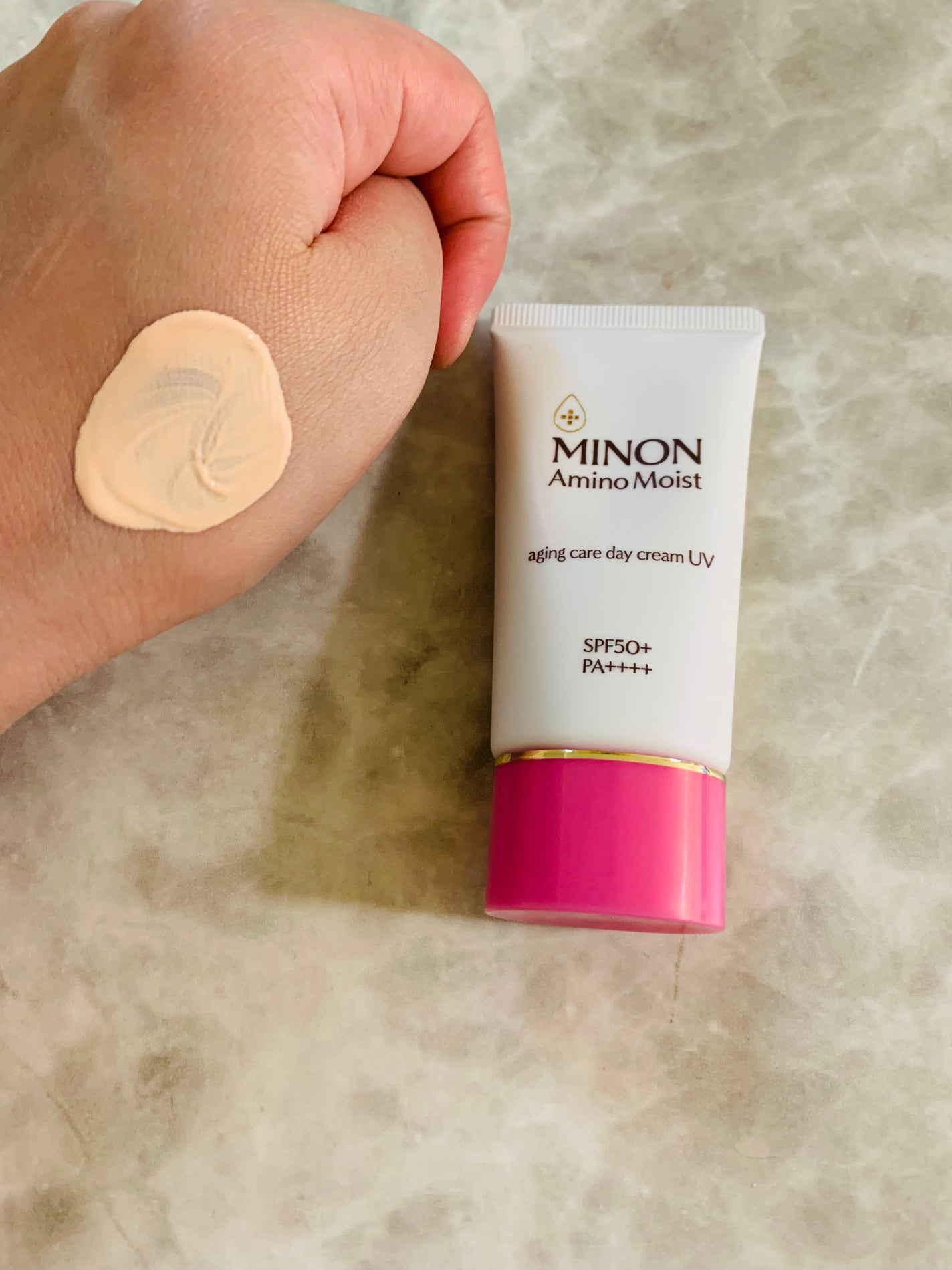 ミノン アミノモイスト エイジングケア デイクリームUV/ミノン/日焼け止めクリームを使ったクチコミ(2枚目)