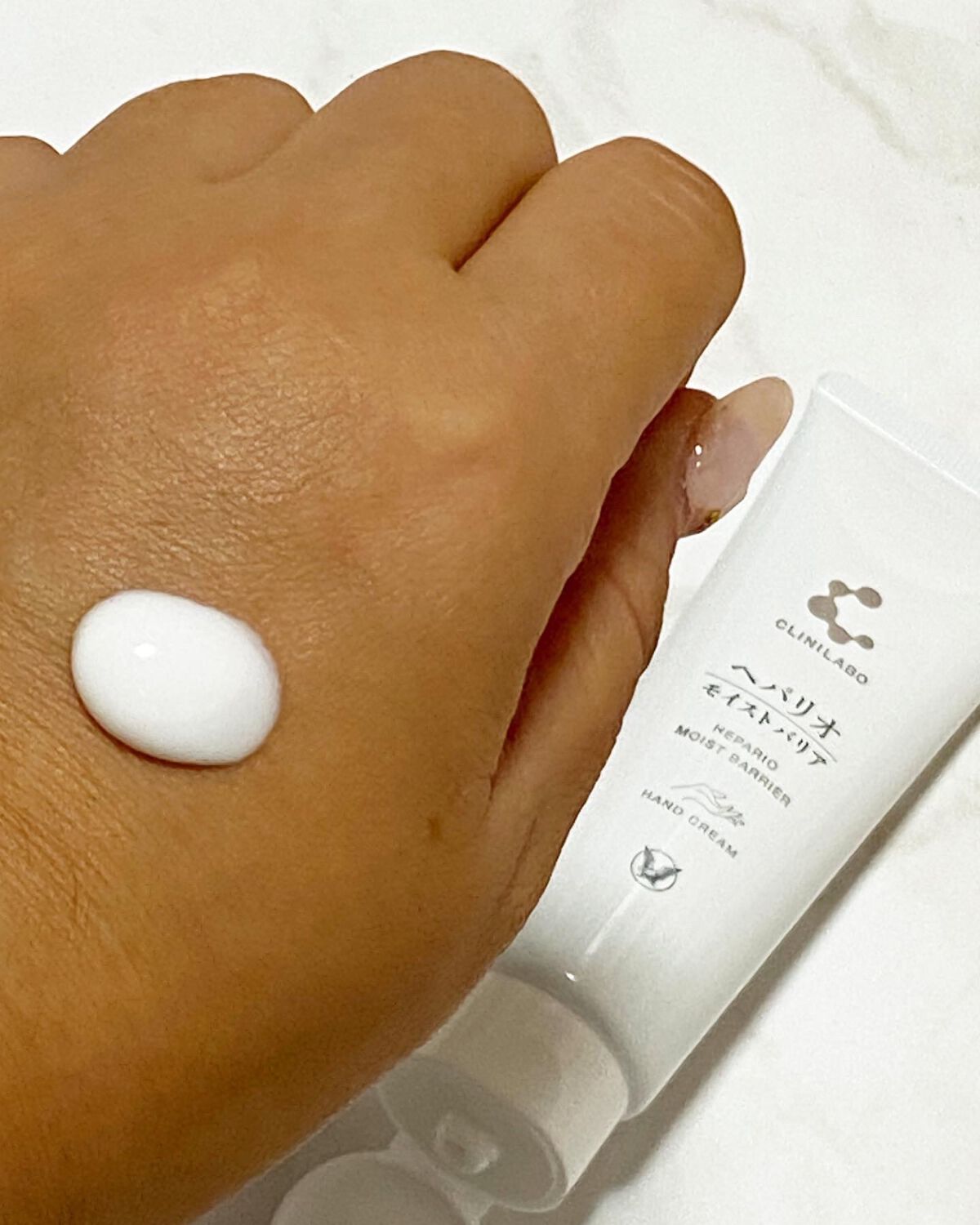 ヘパリオモイストバリア/大正製薬/ハンドクリームを使ったクチコミ（3枚目）
