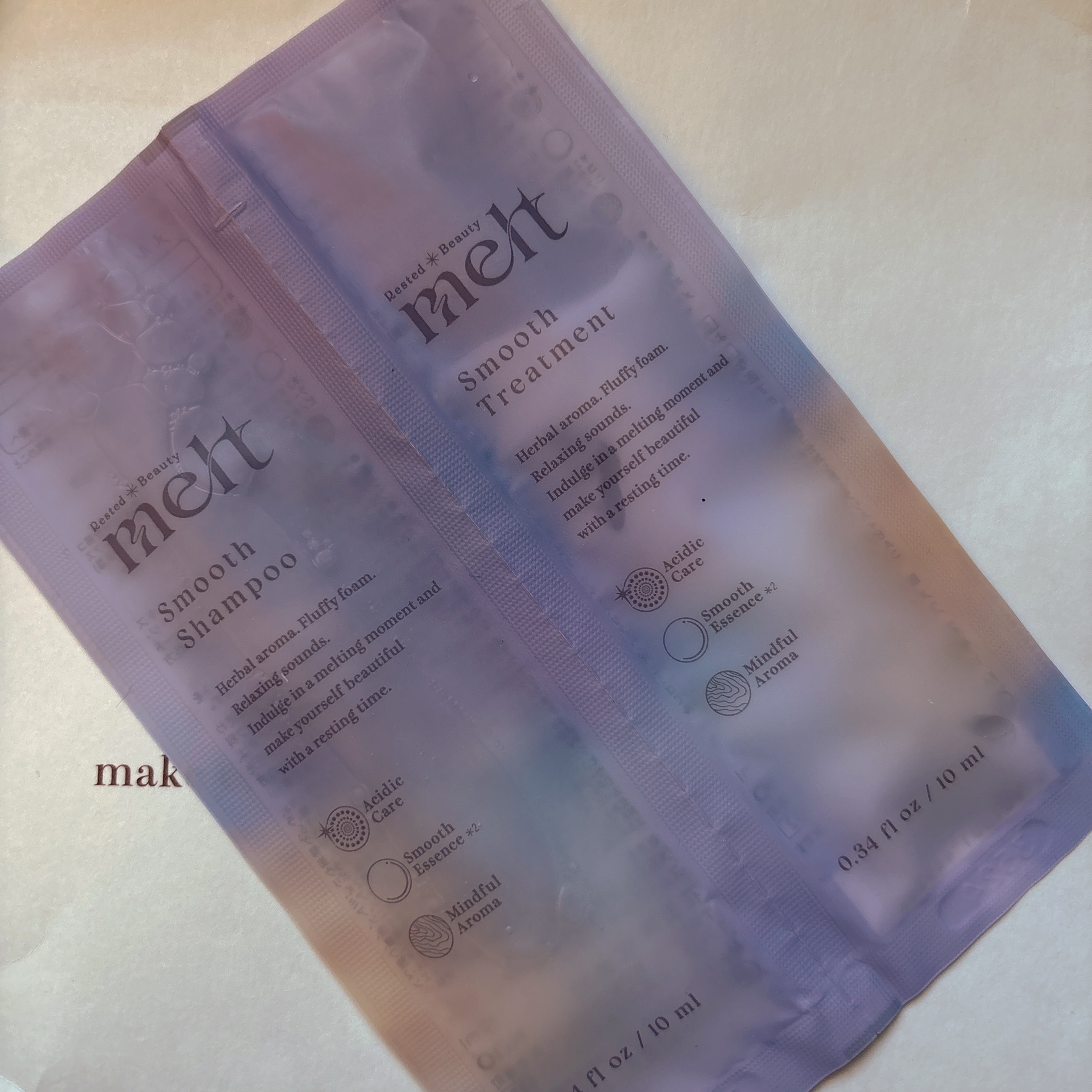 メルト スムースシャンプー/トリートメント/melt/市販シャンプーを使ったクチコミ（2枚目）