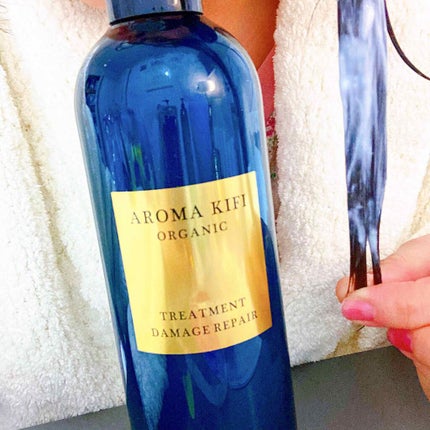 オーガニック シャンプー/トリートメント<ダメージリペア>/AROMA KIFI/シャンプー・コンディショナーを使ったクチコミ(2枚目)