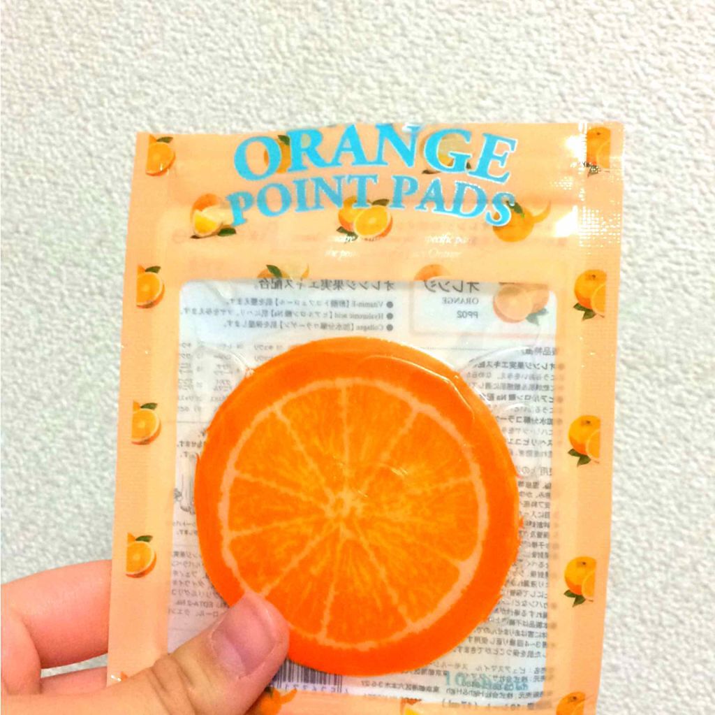 ジューシーフルーツ ポイントパッド オレンジ/Pure Smile/シートマスク・パックを使ったクチコミ（1枚目）