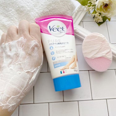 ヴィートピュアバスタイム除毛クリーム 敏感肌用/Veet/除毛クリームを使ったクチコミ（5枚目）