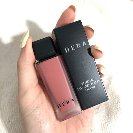 センシュアルパウダーマットリキッド/HERA/口紅を使ったクチコミ(1枚目)