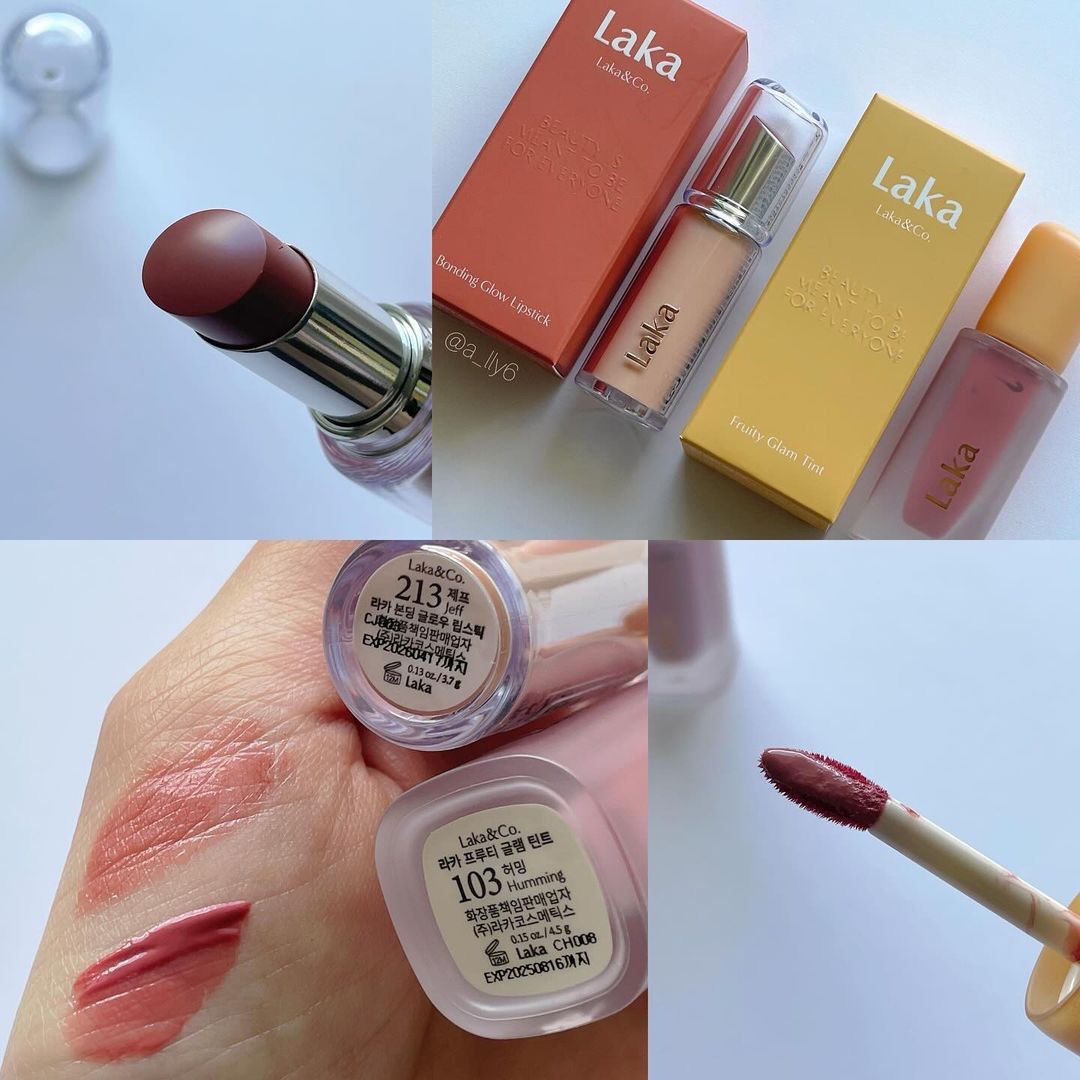 フルーティーグラムティント/Laka/リップティントを使ったクチコミ（3枚目）