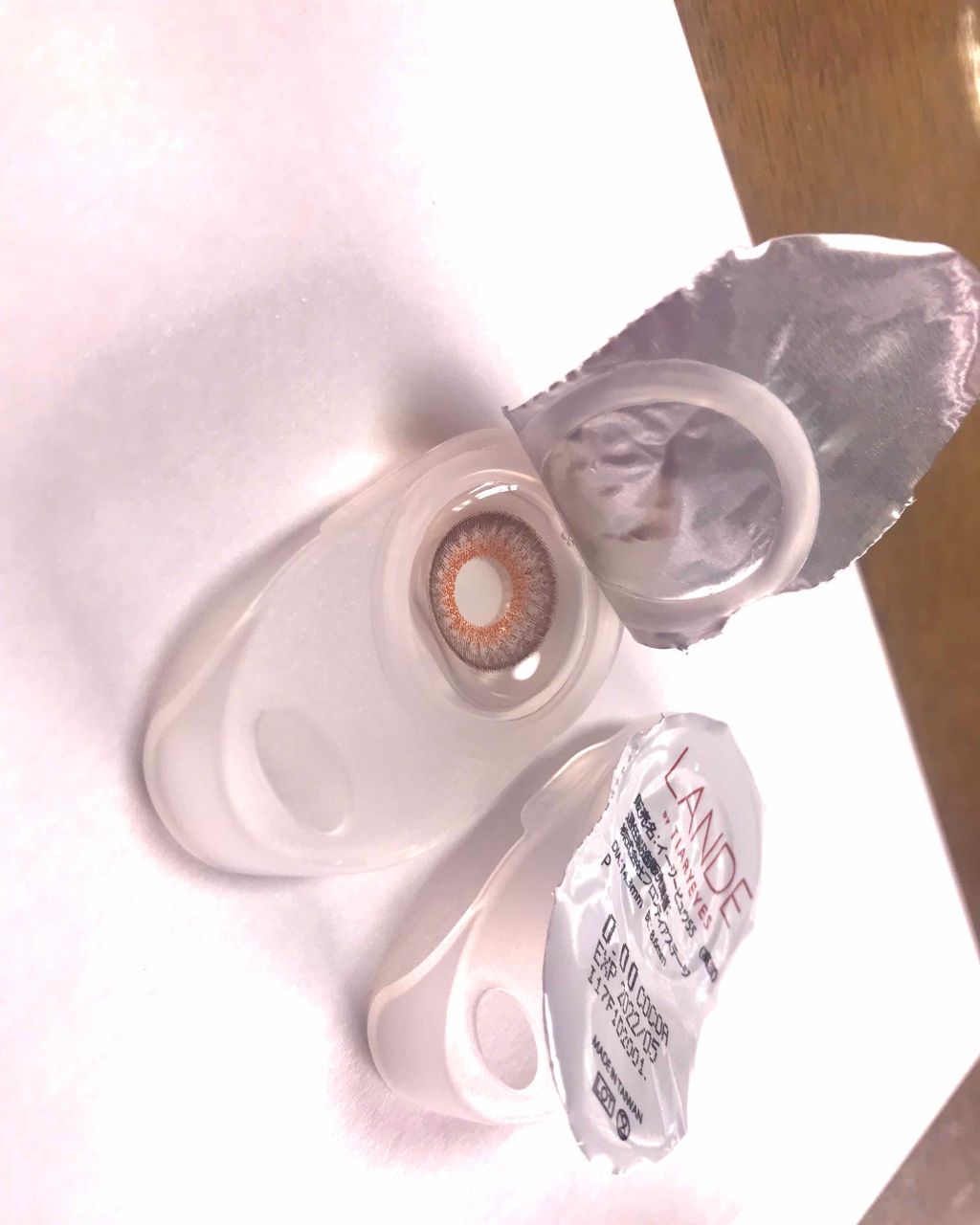 LANDE by TIARYEYES/ティアリーアイズ/カラーコンタクトレンズを使ったクチコミ（1枚目）