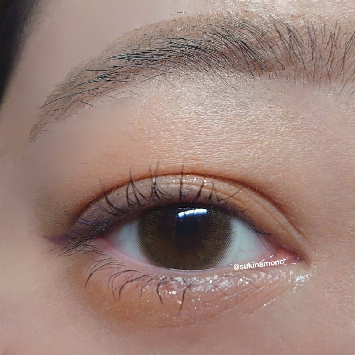 ワンダー キューブ アイシャドウ パール P013 ピーコック キューブ/リンメル ロンドン/単色アイシャドウを使ったクチコミ（3枚目）