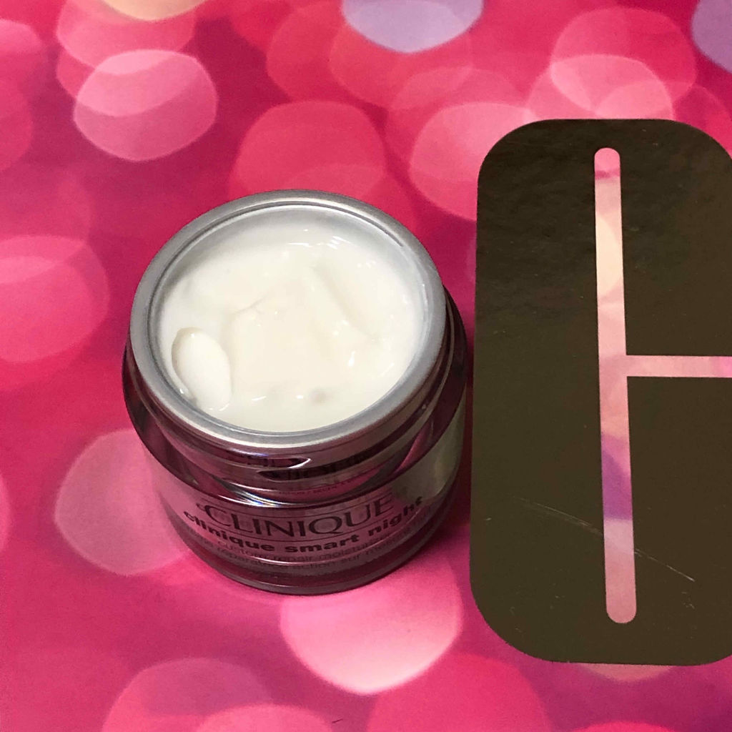 クリニーク スマート カスタム リペア ナイト モイスチャライザー DC/CLINIQUE/フェイスクリームを使ったクチコミ（2枚目）