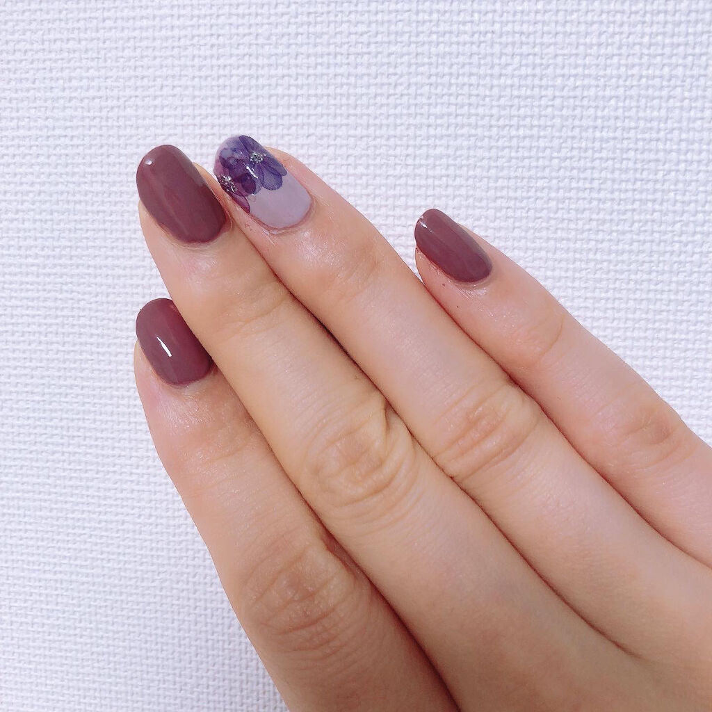 しずくネイルシール/キャンドゥ/ネイルシールを使ったクチコミ（2枚目）