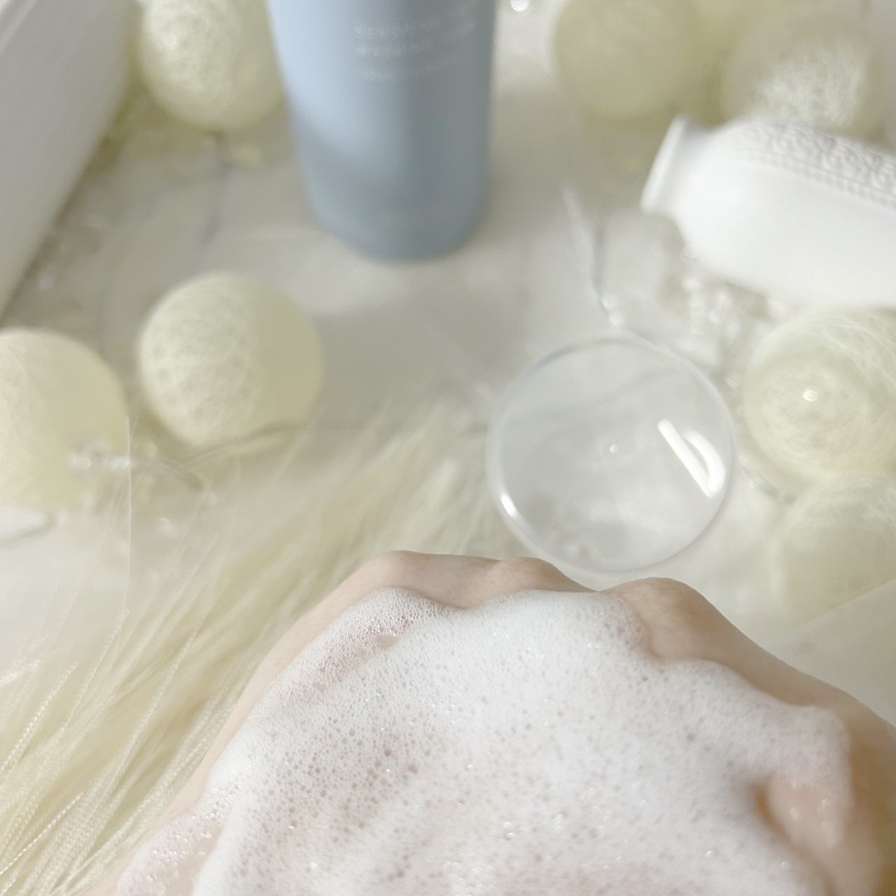 センシティブ スキン ウォッシングフォーム/OSAJI/泡洗顔を使ったクチコミ(5枚目)