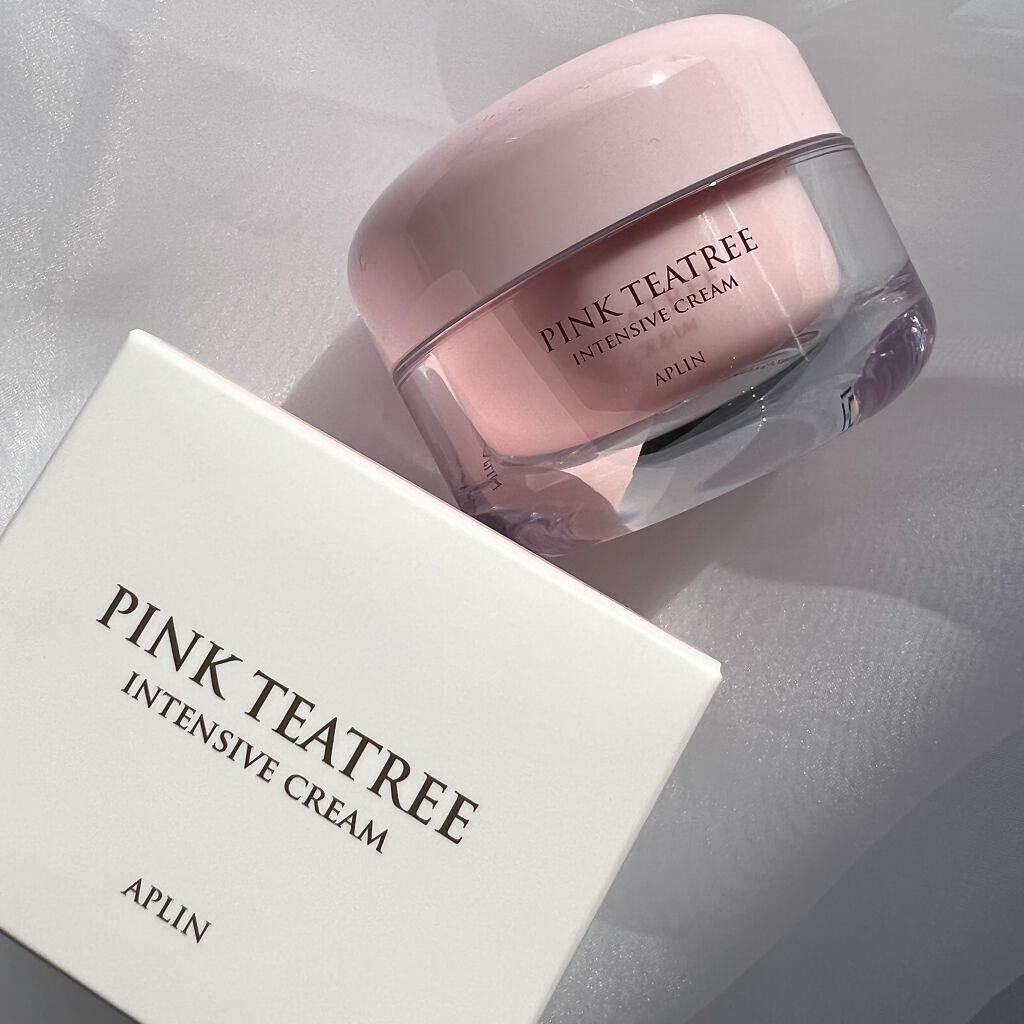 ピンクティーツリークリーム/APLIN/フェイスクリームを使ったクチコミ（1枚目）