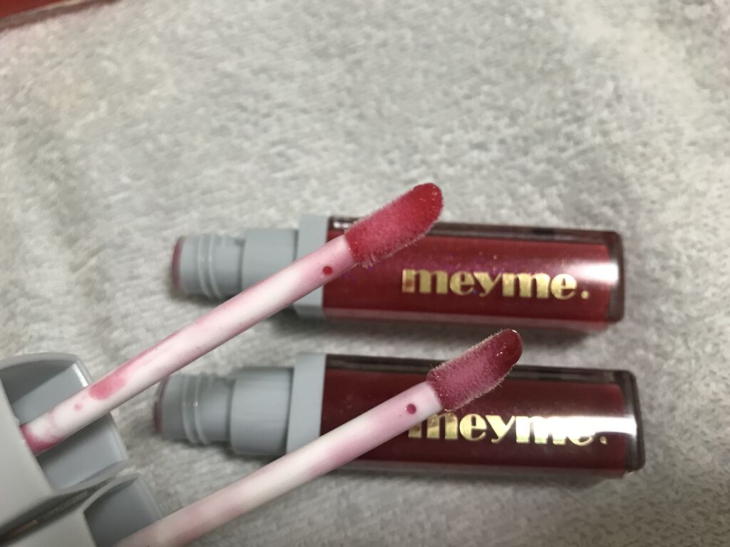 ティントリップグロス/mayme/リップティントを使ったクチコミ（2枚目）