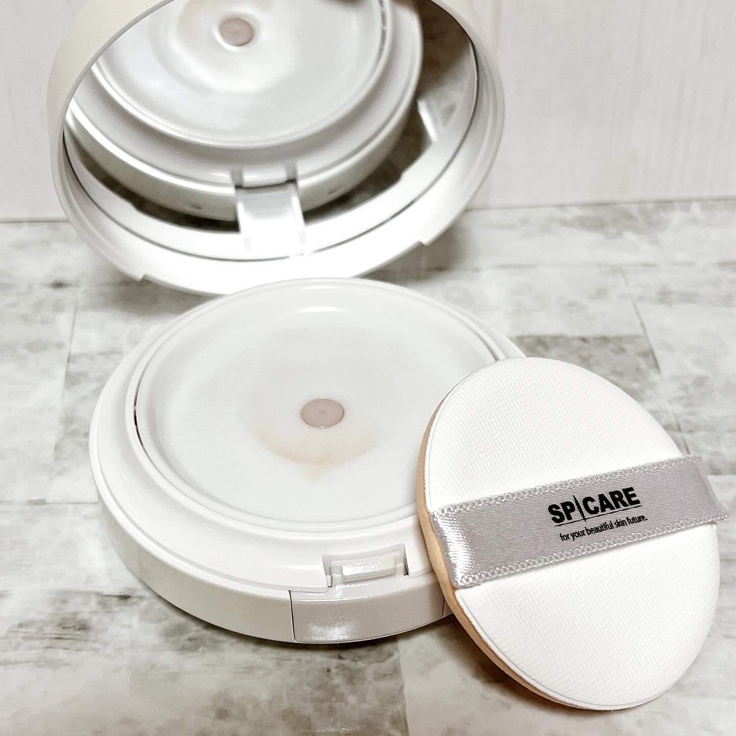 V3 ブリリアント ファンデーション/SPICARE/クッションファンデーションを使ったクチコミ（3枚目）