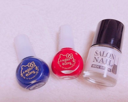 サンリオネイル/DAISO/マニキュアを使ったクチコミ(2枚目)